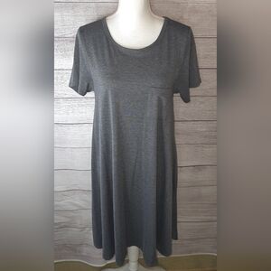 LuLaRoe Carly Short Sleeve Hi-low Dress Size Small